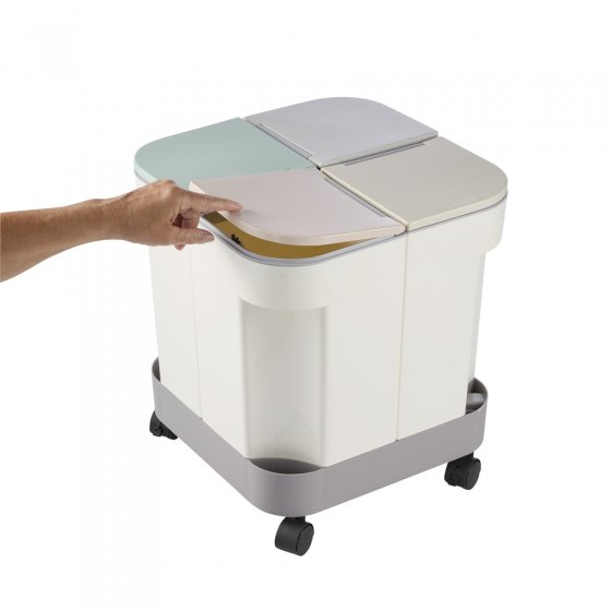 Afvalsorteersysteem "4-in-1"