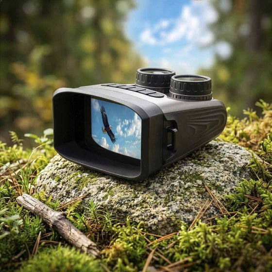 Infraroodcamera met draaibare lens 