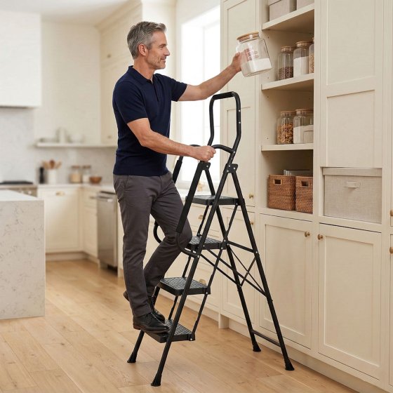 Ladder met 4 treden 