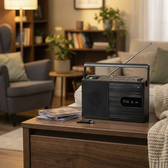 Comfortabele DAB+ / cd-speler met kleurendisplay 