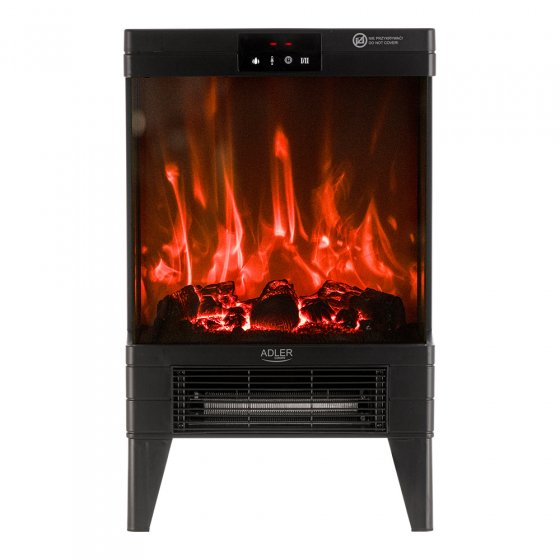 Elektrische haard met verwarming