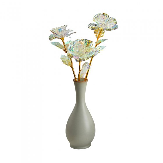 Decoratief rozentrio 