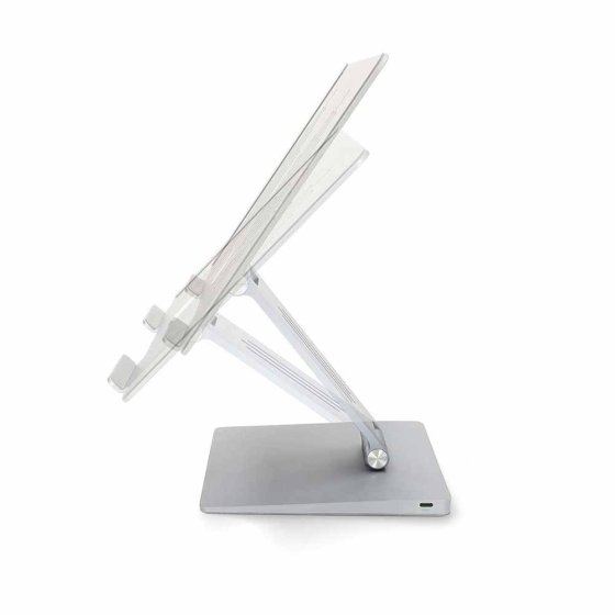 Laptopstandaard met dockingstation 