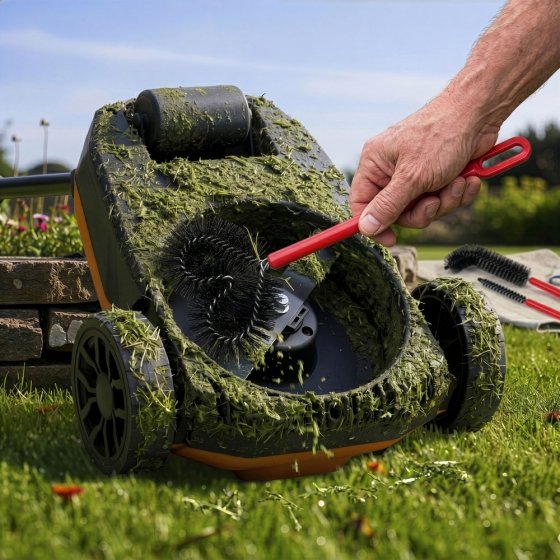 3-delige set borstels voor grasmaaiers 