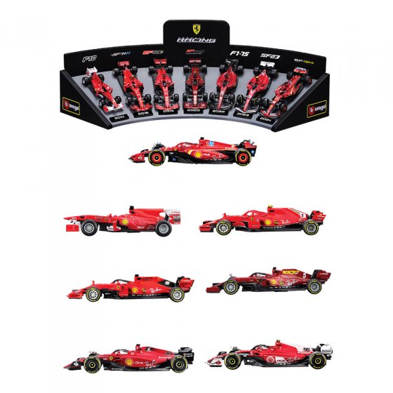 Ferrari F1 set van 7 stuks  