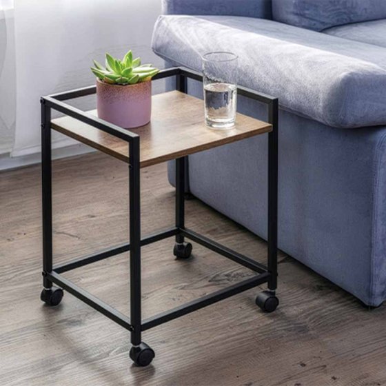 Mobiele bijzettafel 