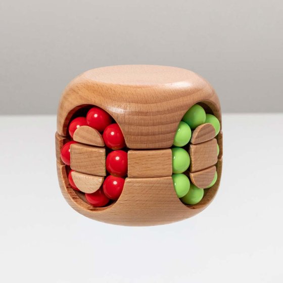 Houten knobbelspeelblokjes 