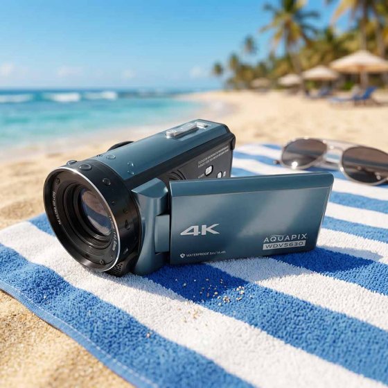 Waterdichte camcorder 