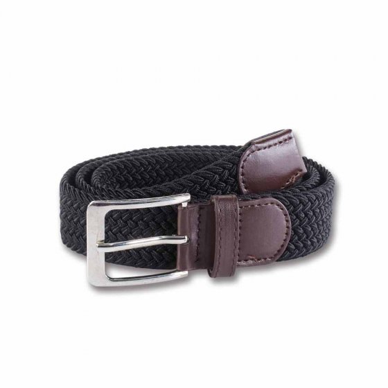 Elastische, gevlochten riem 