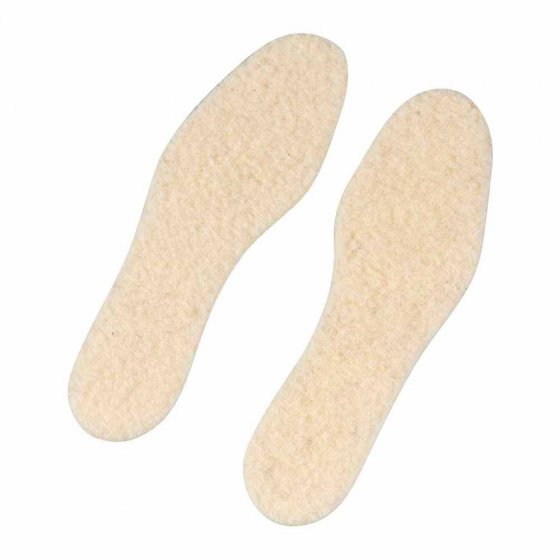 Lamswollen inlegzolen, 1 paar 