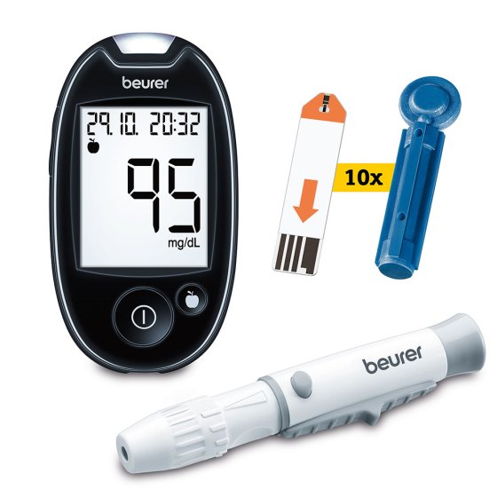 Bloedglucosemeter starterset, mmol/L 