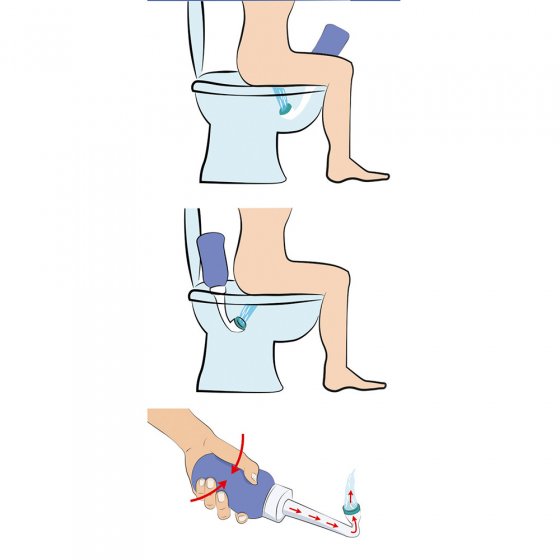 Mobiele bidet en intieme douche