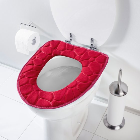 Toiletbrilhoes rood