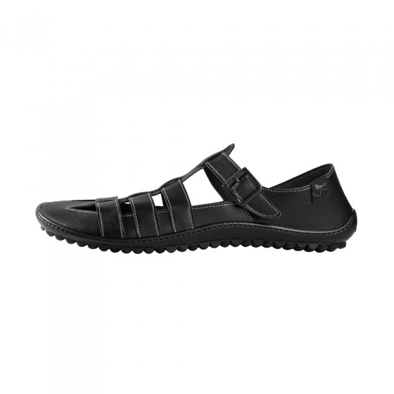 Jaro blotevoetensandalen, zwart 