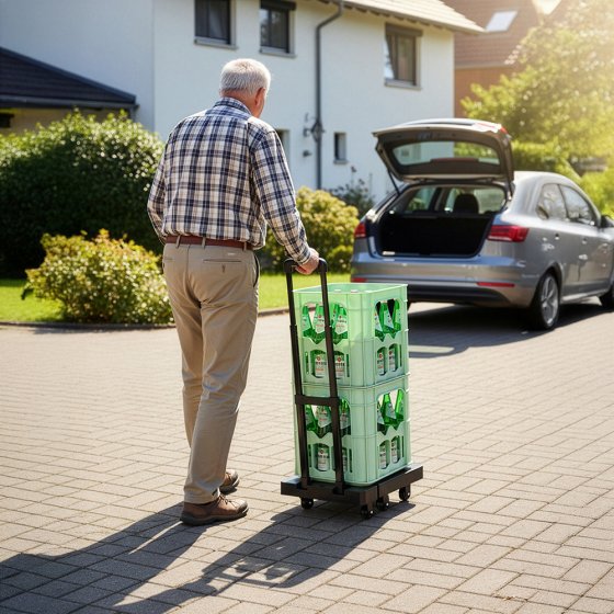 Transportwagen, opvouwbaar  