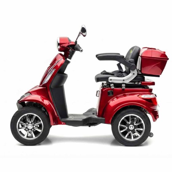 E-Mobil MAXXI, 4 wielen, loodaccu Rood