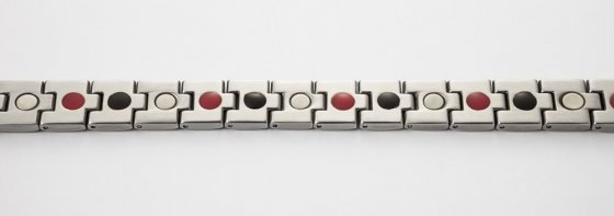 Magneetarmband met 20 inlay’s 