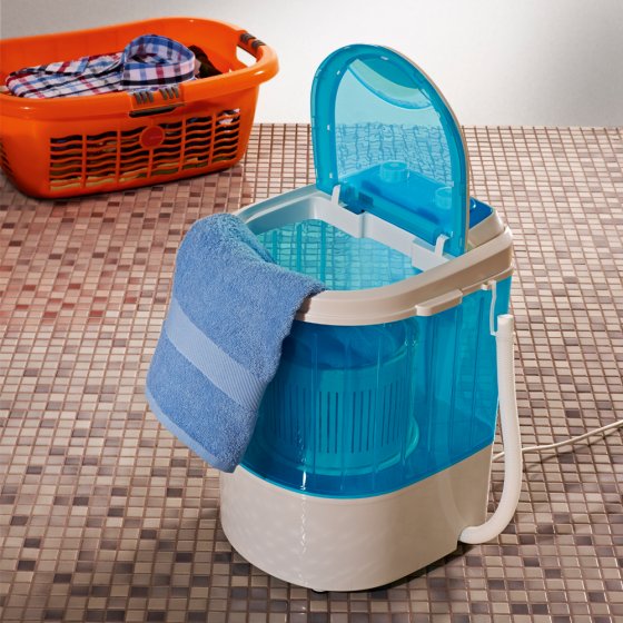 Mini wasmachine met spin-functie 