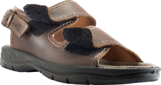 AirComfort leren sandaal,Bruin 47 | Bruin