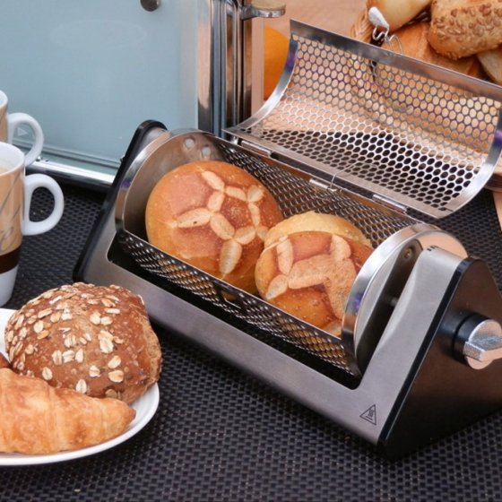 Roterende toaster opzet 