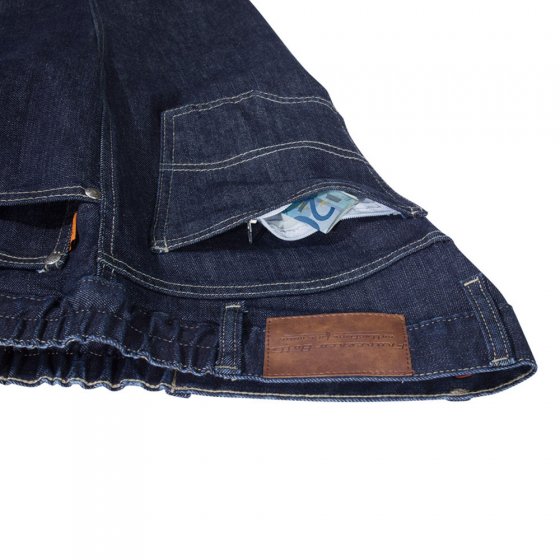 Jeans met zijdelingse stretch 