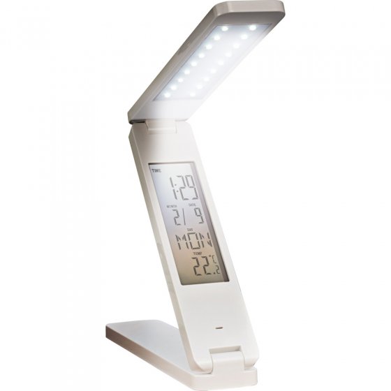 LED daglicht lamp met klok 