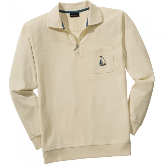 Poloshirt met lange mouwen 