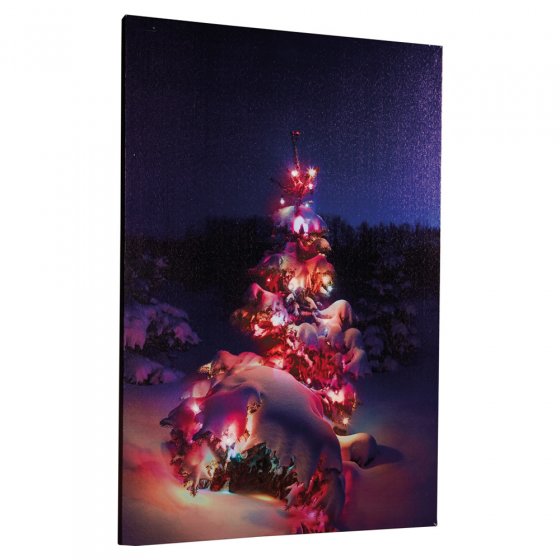 Led-artprint 'Kerstboom" 