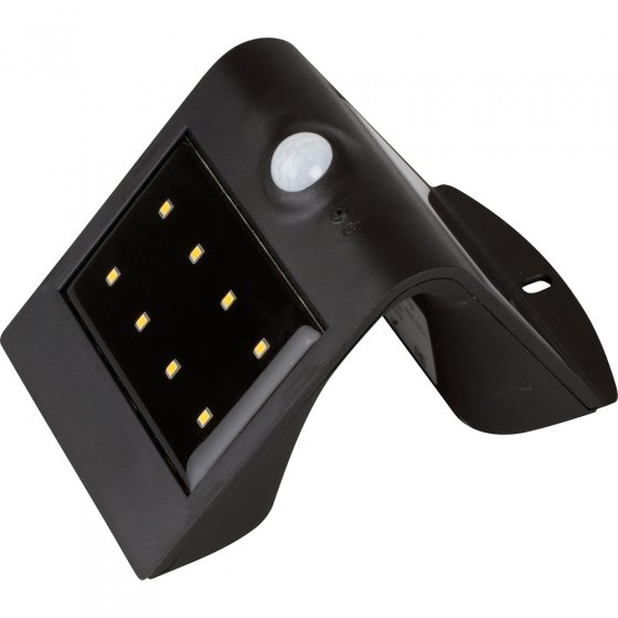 Solar led-wandlamp met bewegingssensor 