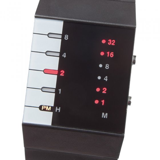 LED horloge " Piano" 