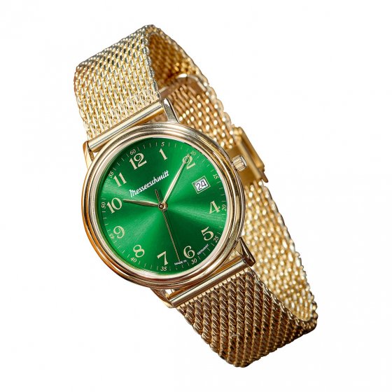 Verguld herenhorloge „Green Baron“ 