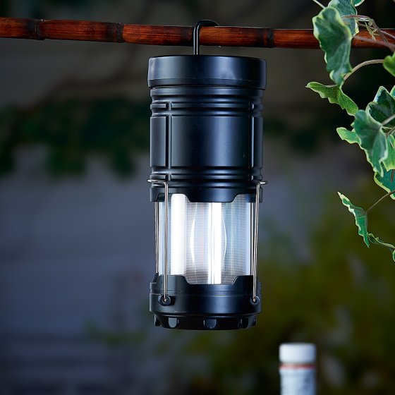 Led-lantaarn met dubbel effect