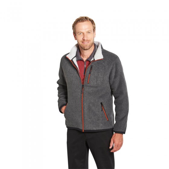 Gevoerde polarfleece-jas 
