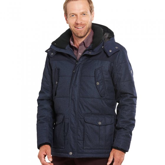 Parka in wol-look