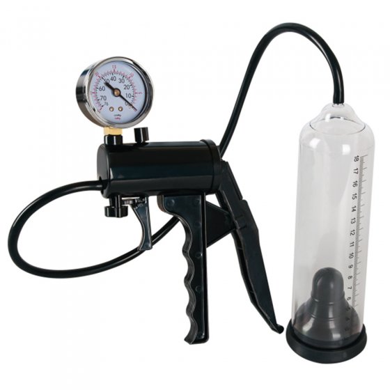 Penispomp met manometer 