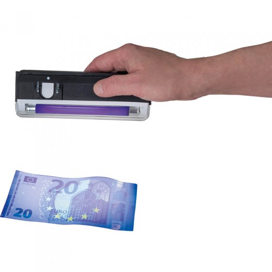 Zaklamp voor het controleren van bankbiljetten
