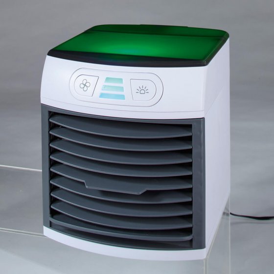 Mini-airco met sfeerverlichting 