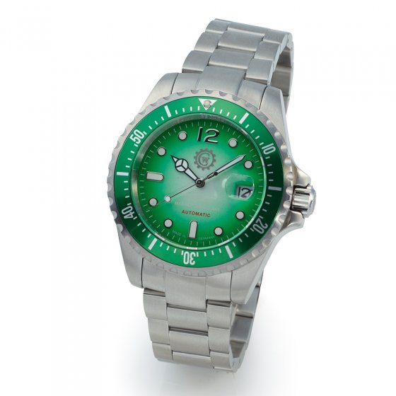 Duikhorloge 'Green Diver'