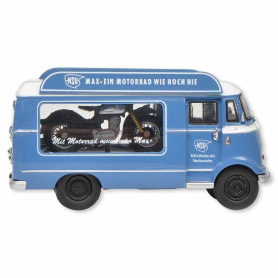 Reclamebus van Mercedes-Benz