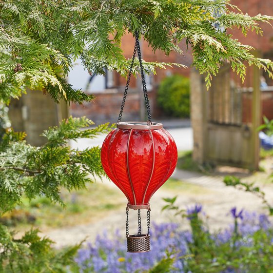 Heteluchtballon op zonne-energie
