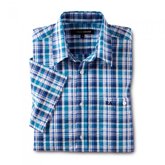 Seersucker overhemd hot sale