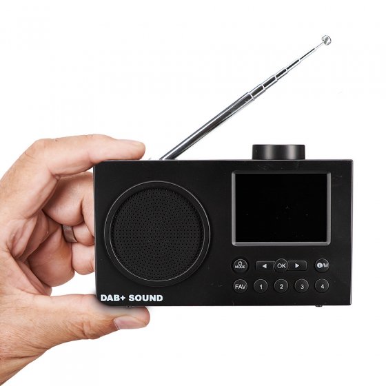 Compacte DAB+ radio met kleurendisplay 