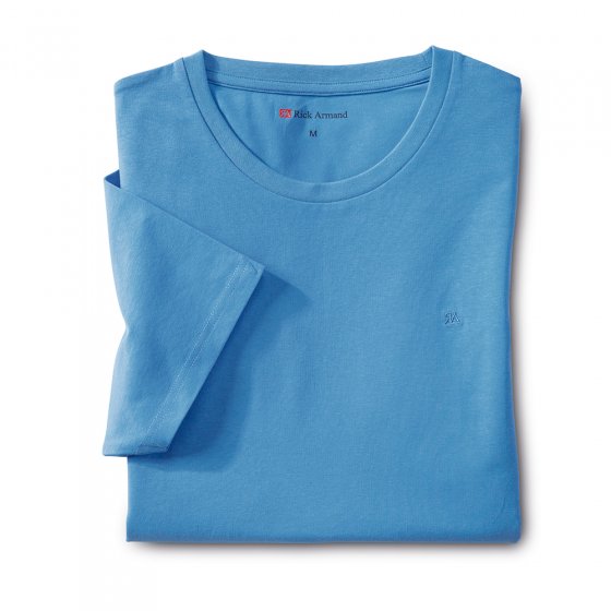 T-shirt in stretchkwaliteit Pak van 3 M | Rood#Lichtblauw#Wit#Wit