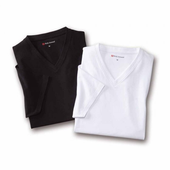 T-shirt in stretchkwaliteit Pak van 2 