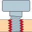 Schroefborglijm sterk Set van 2 stuks - 2