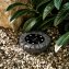 Solar-vloerlamp in steen-look 4 stuks - 2