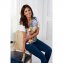 T-Shirt,V,Spitzendetails,XXL - 2