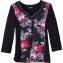 T-Shirt,3/4Arm,Rose,anthra.,48 - 2