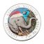 Zilveren munt 'African Wildlife Christmas' - 2