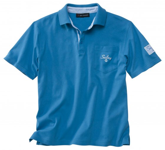 Maritime Poloshirt,Oceaan,3XL 